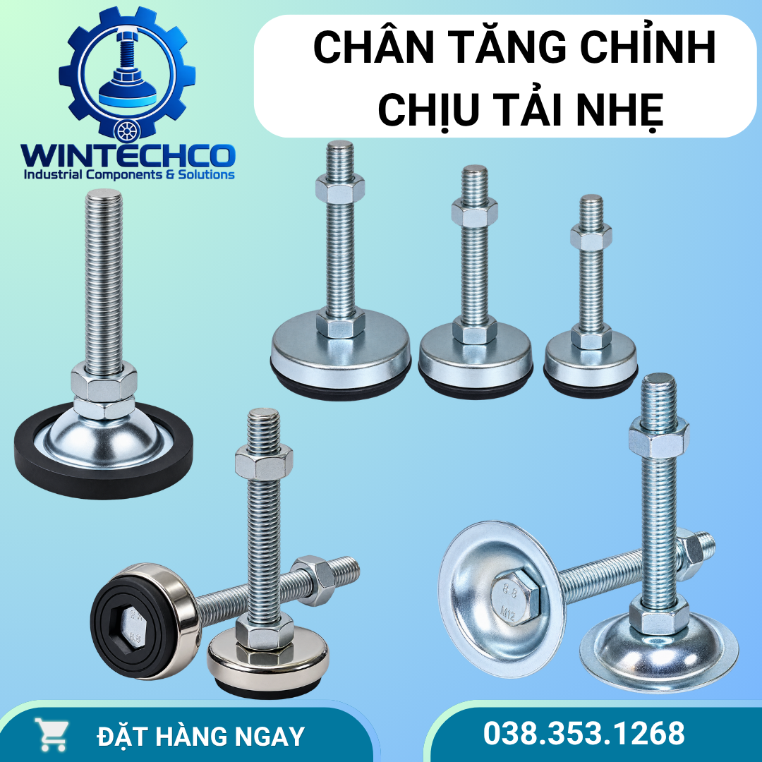 Chân tăng chỉnh chịu tải nhẹ